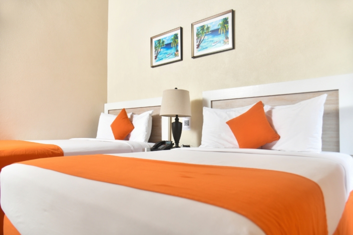 Double Double room beds